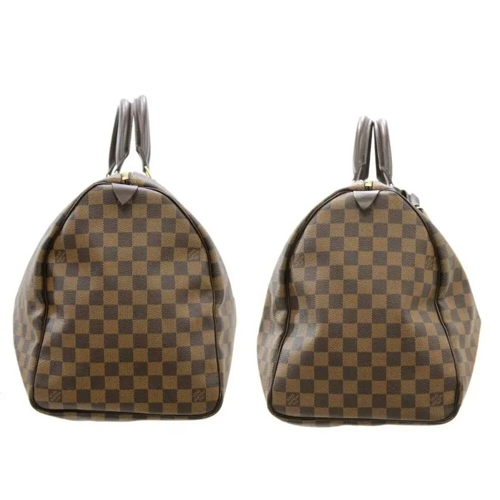 LOUIS VUITTON Brown Damier Keepall 50 Boston Bag